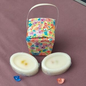 Floral Scented Bath Soap Set
